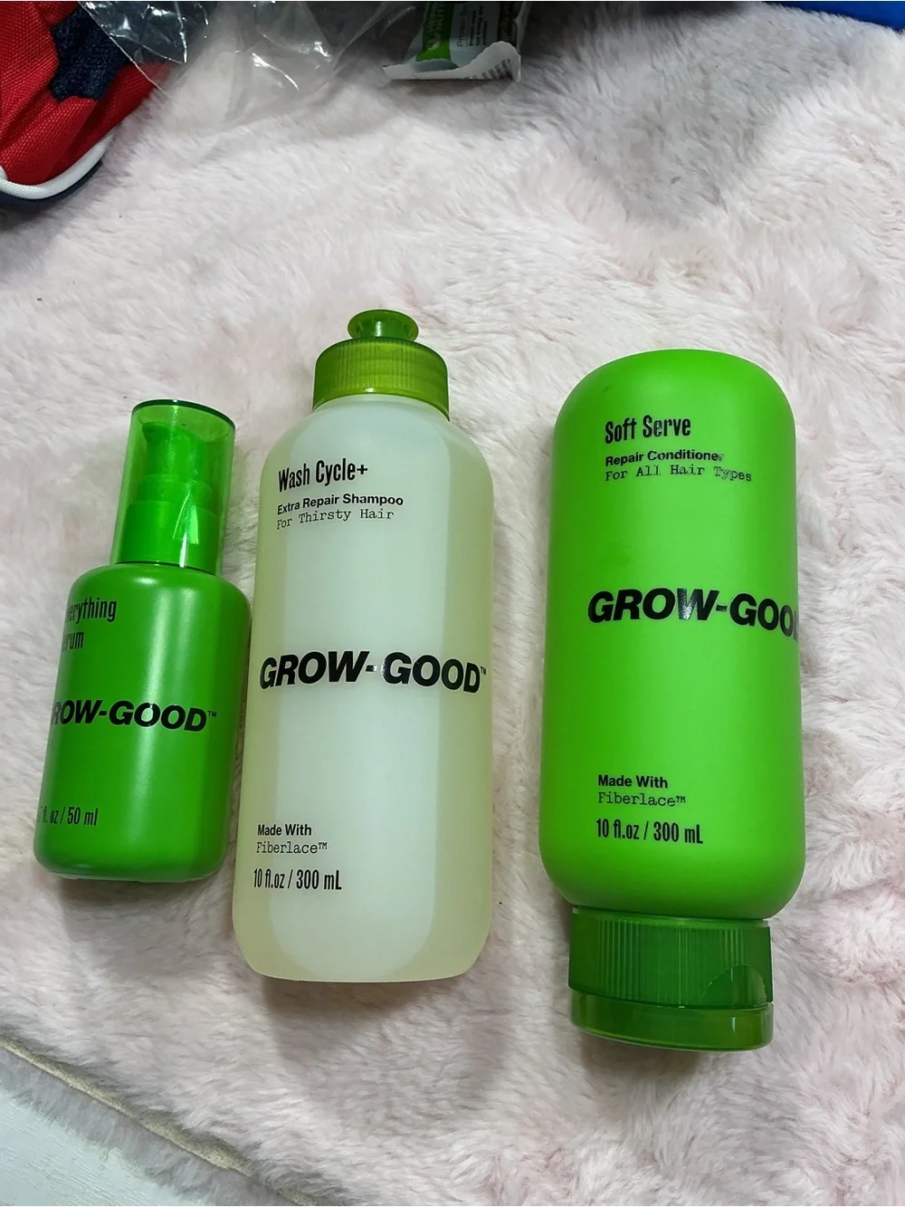 GROW-GOOD Green Hair Repair Shampoo & Treatment Set 09